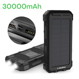 Solar Power Bank - 30000mAh