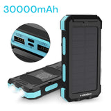 Solar Power Bank - 30000mAh