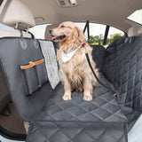 Premium Hammock Pet Car Seat Cover + FREE Pet Seat Belt