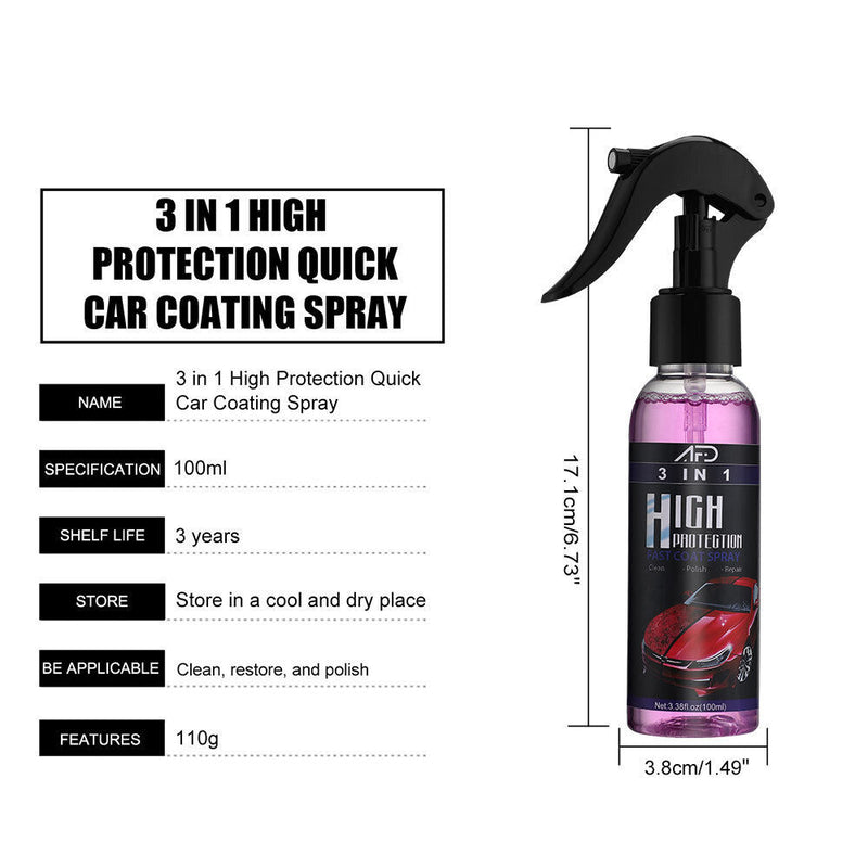 3-in-1 High Protection Car Spray