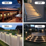 Outdoor Solar LED Deck Lights